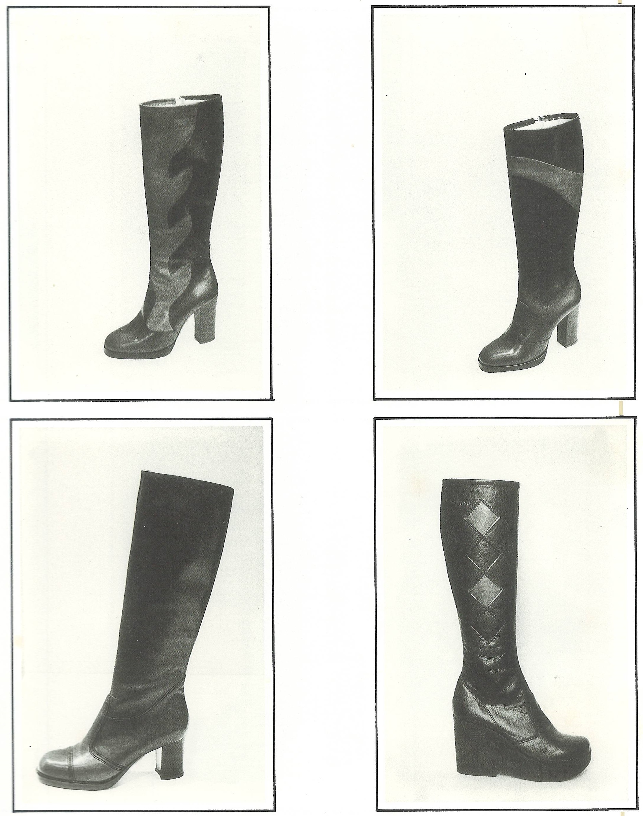 scarpe donna anni 70